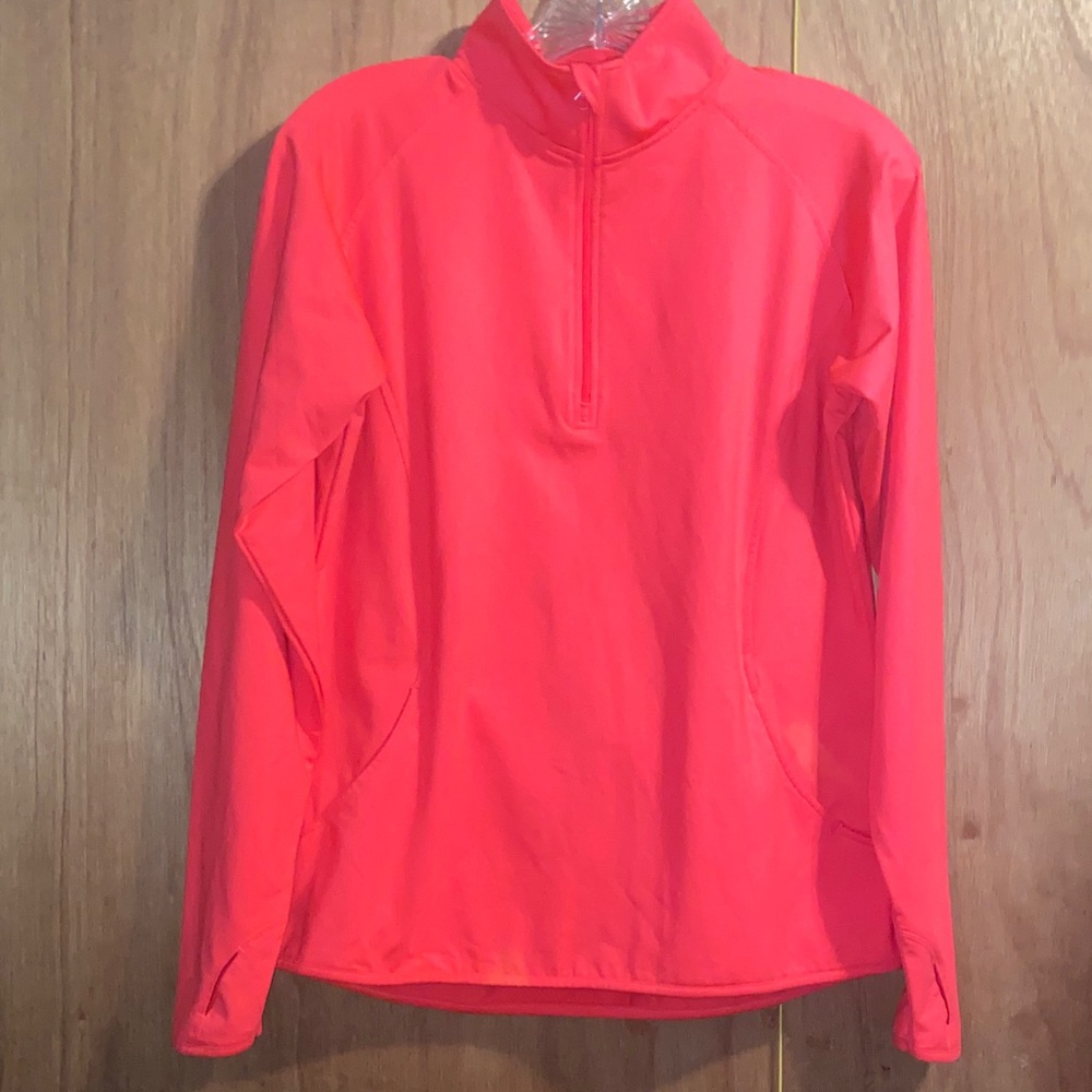 Sport-Tek Women's Bright Pink Pullover Jacket